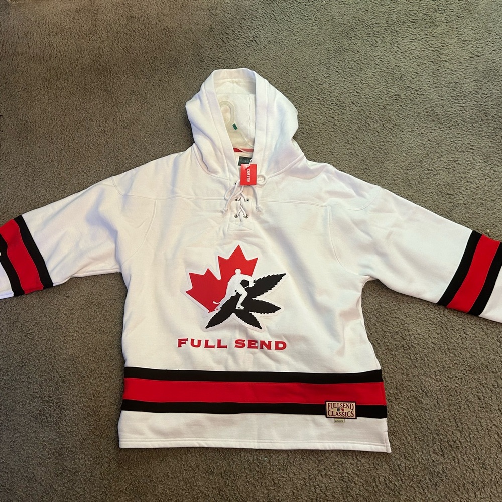 Full send hockey jersey